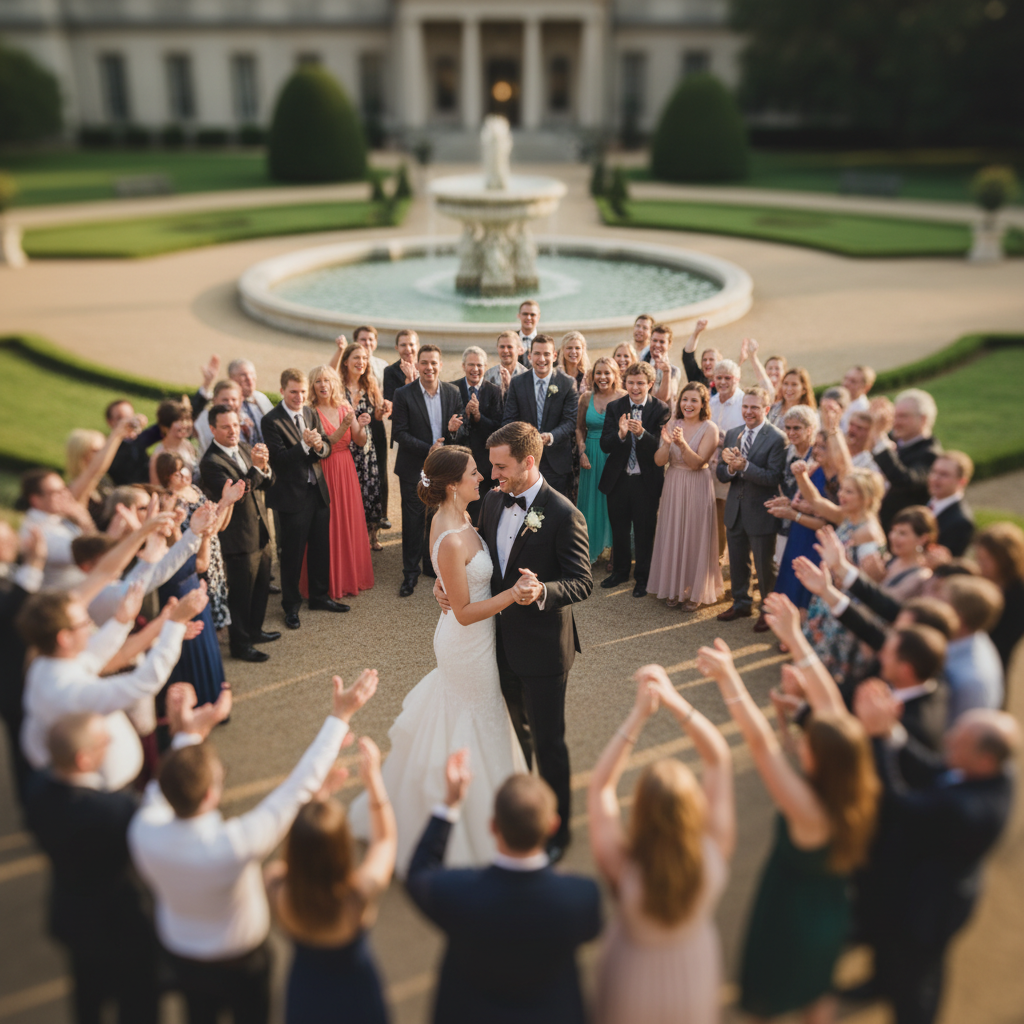 drone wedding