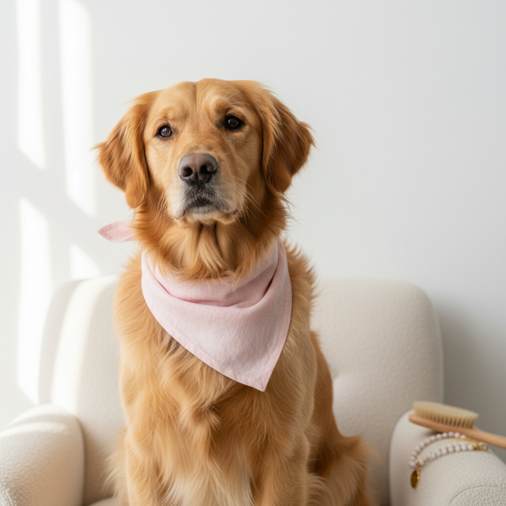 golden retriever autumn