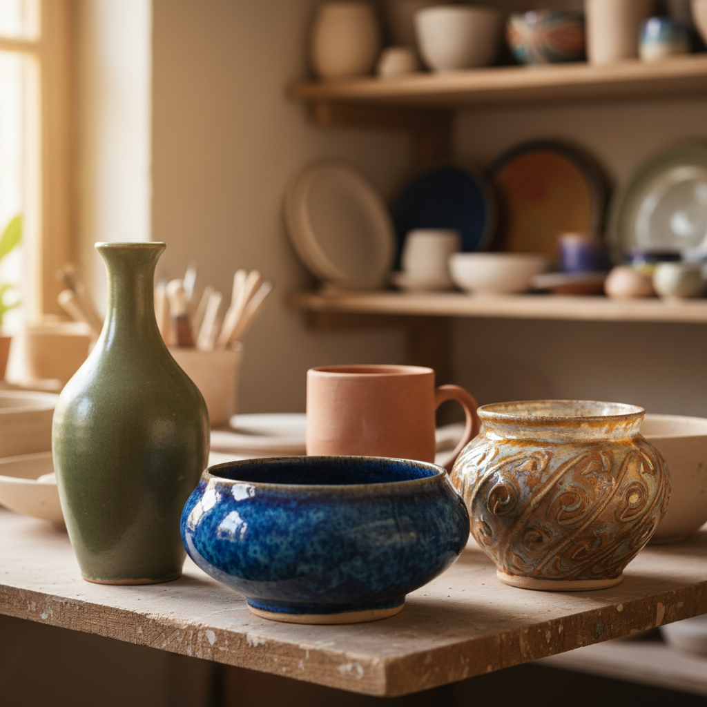 finished pottery
