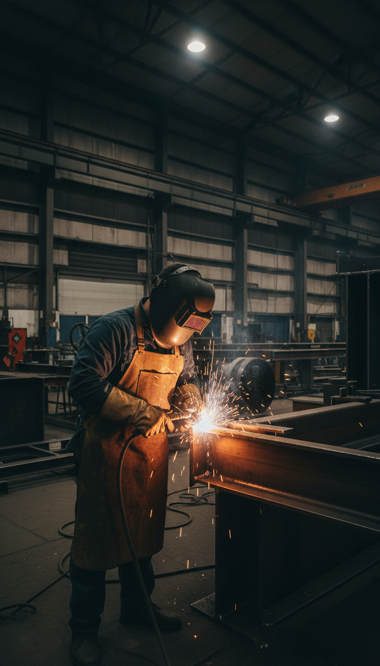 welder working