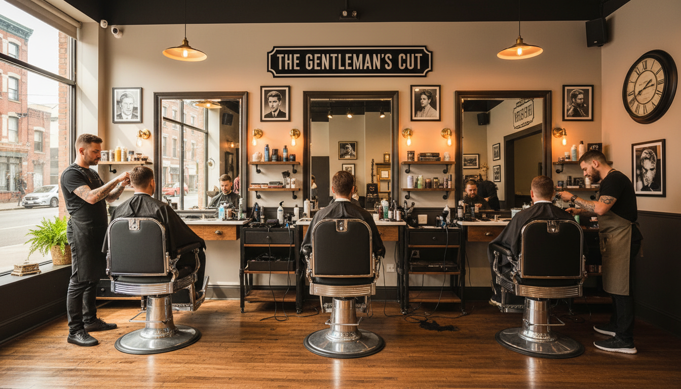barber shop interior