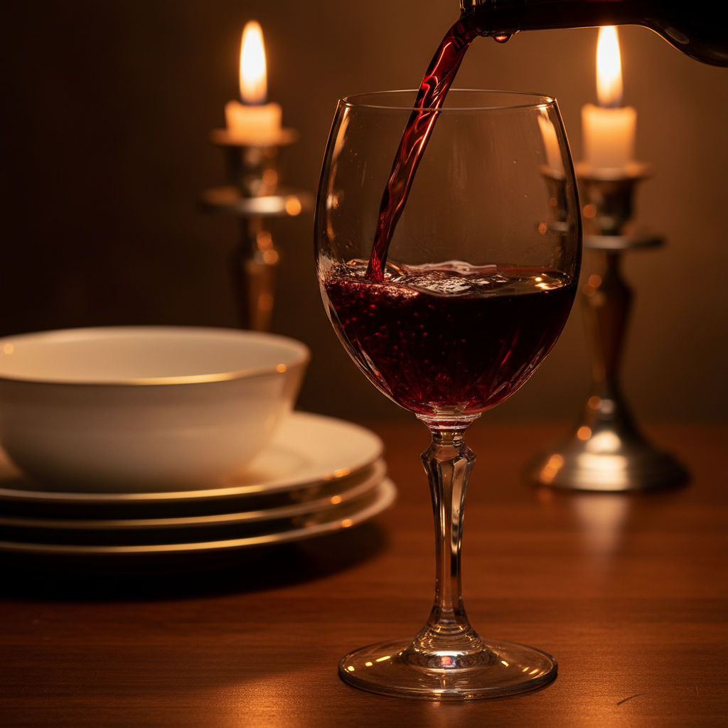 wine and food