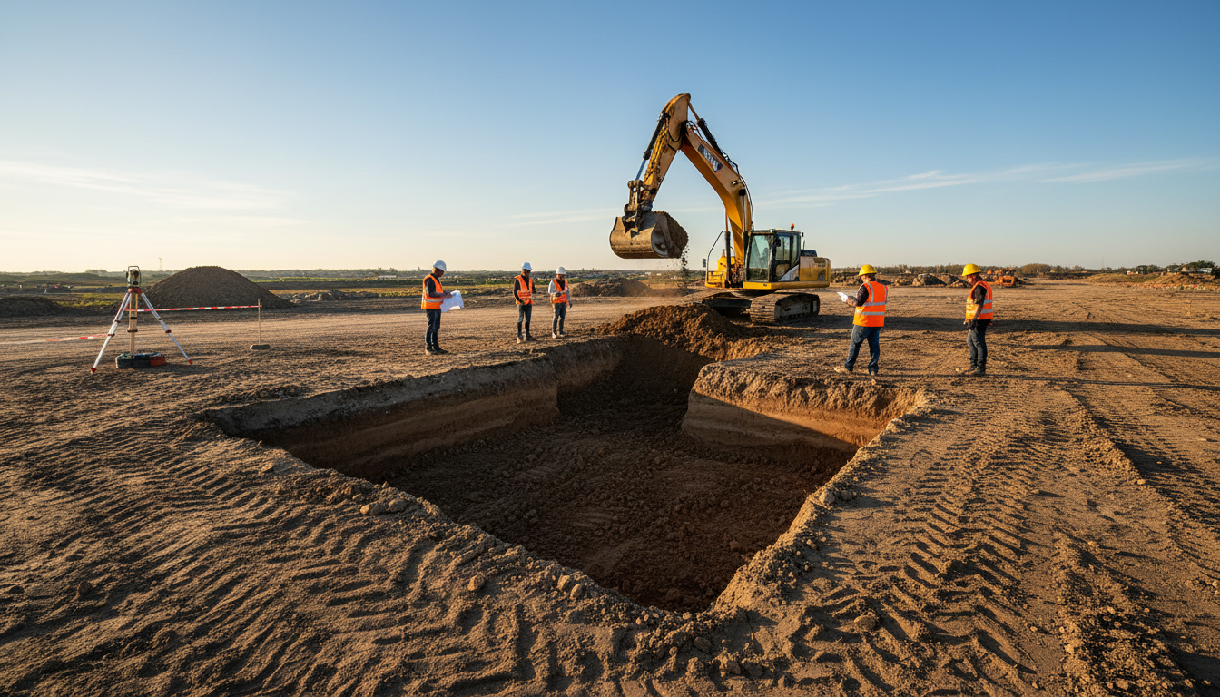excavation site