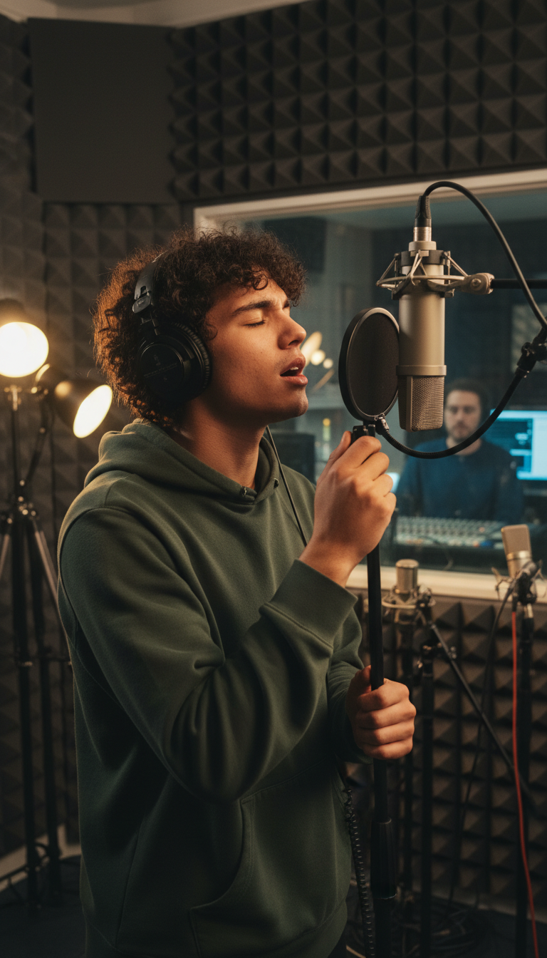 music artist recording