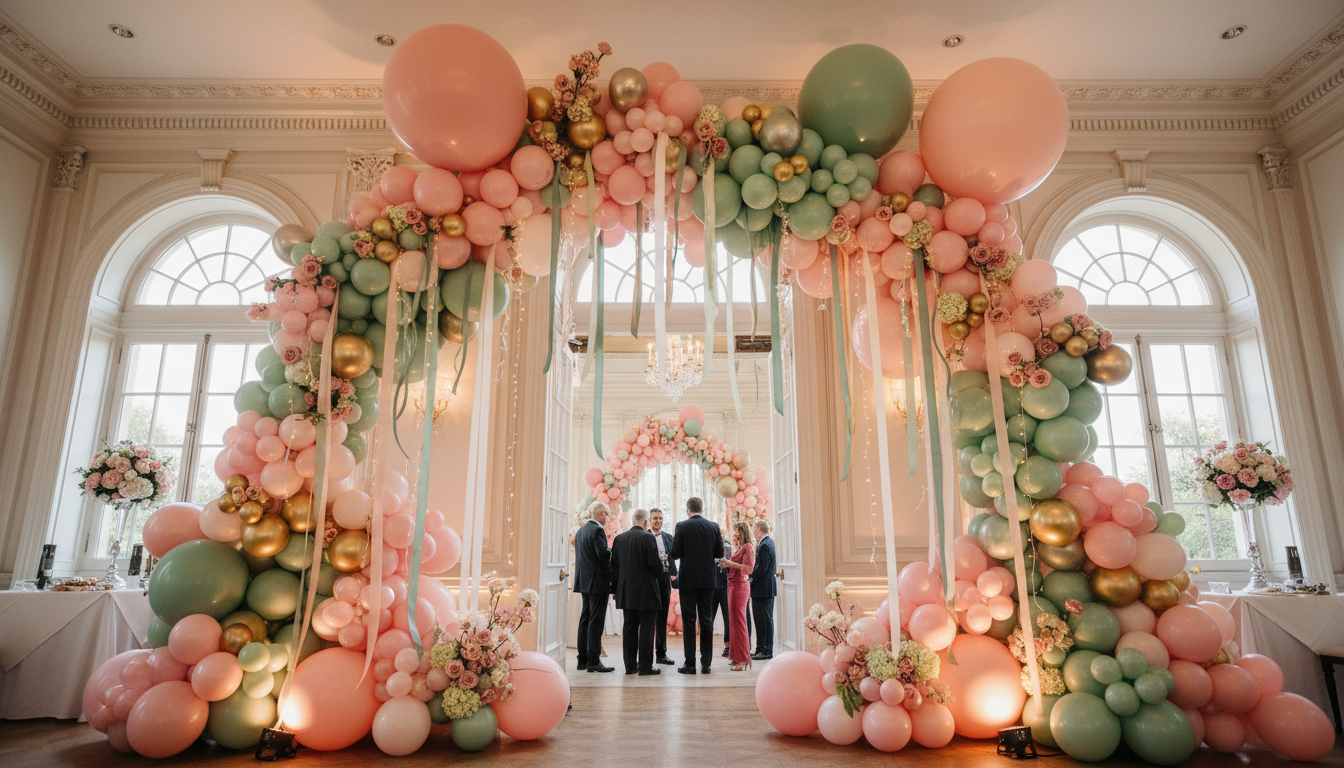 balloon arch celebration