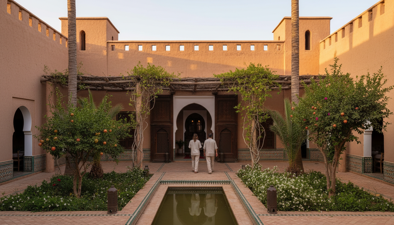 luxury desert camp