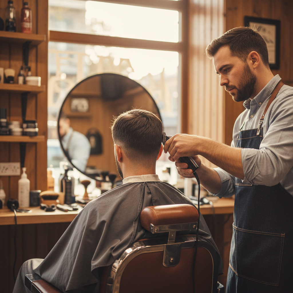 professional barber