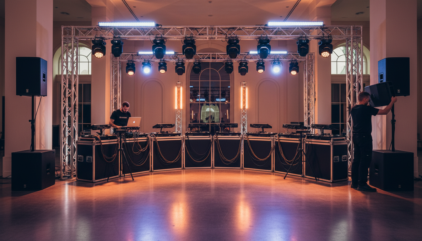 event setup equipment