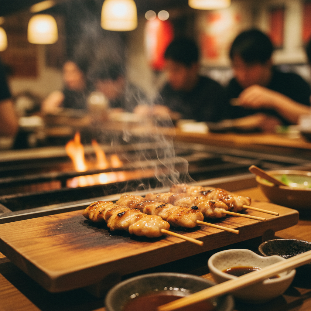 yakitori street food