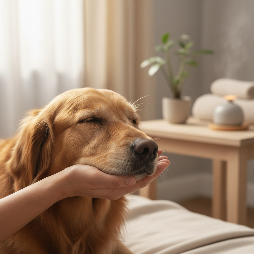 dog massage therapy