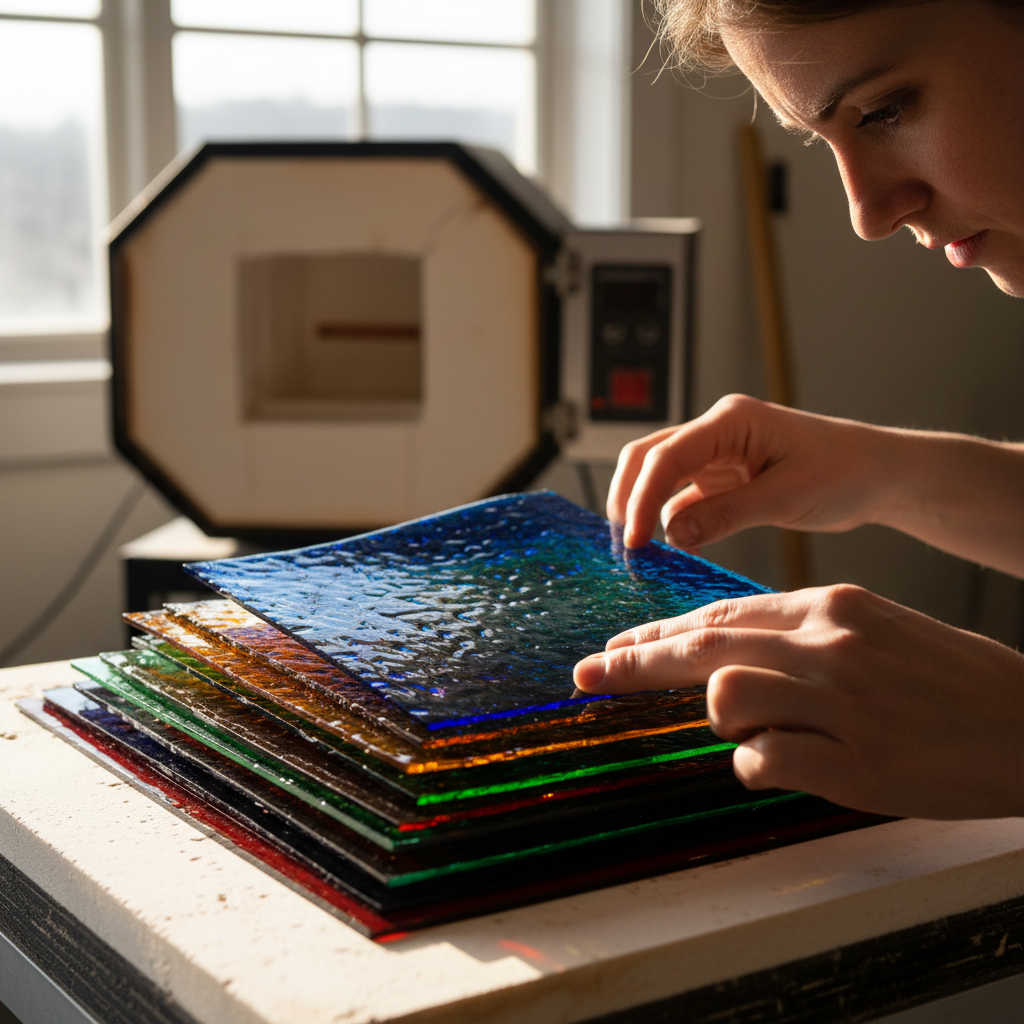 fused glass materials