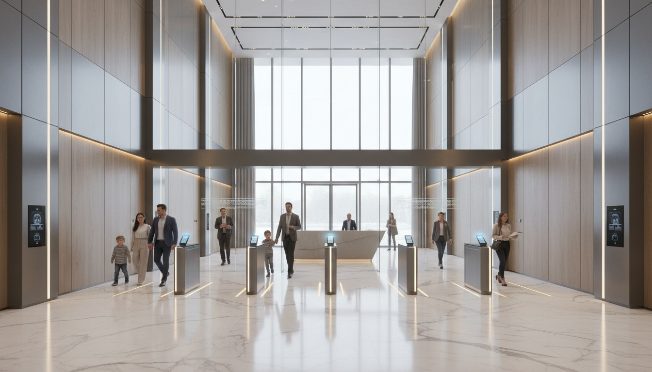 private condo entrance
