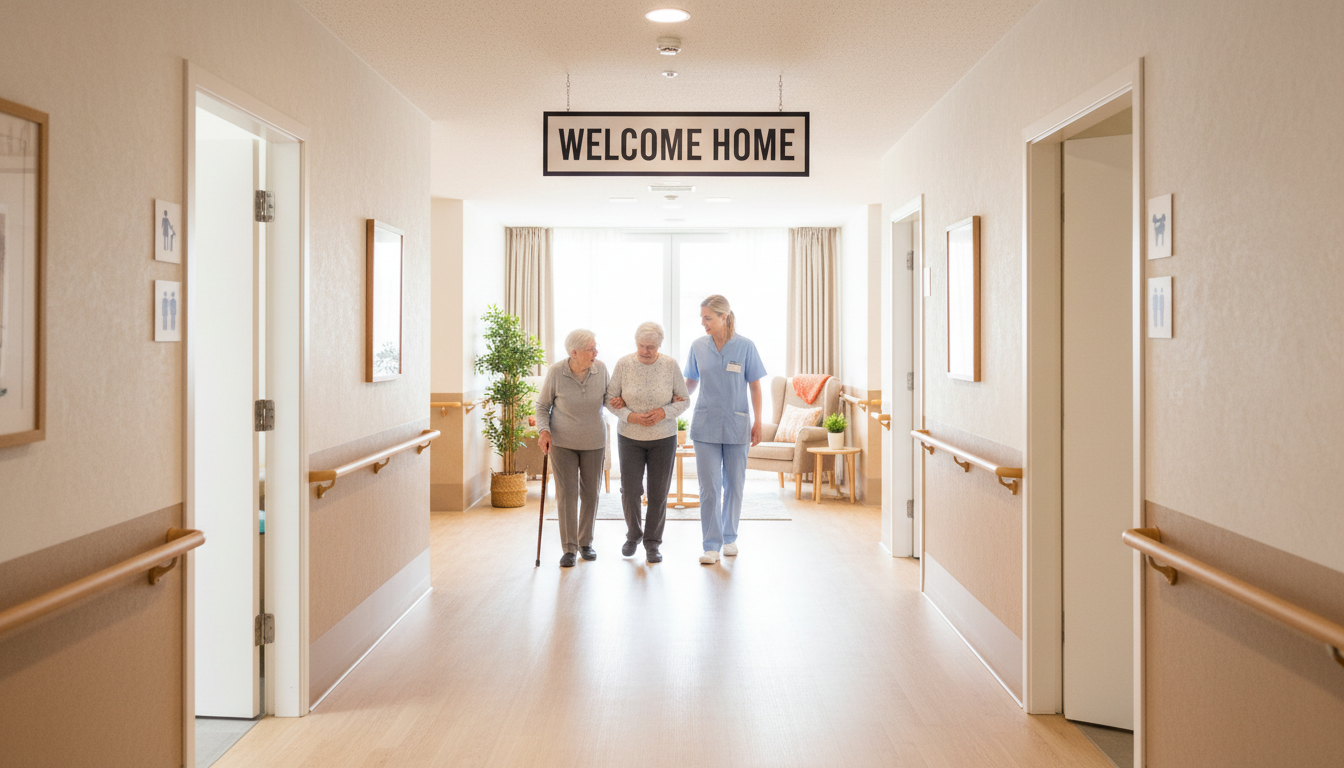 care facility visit