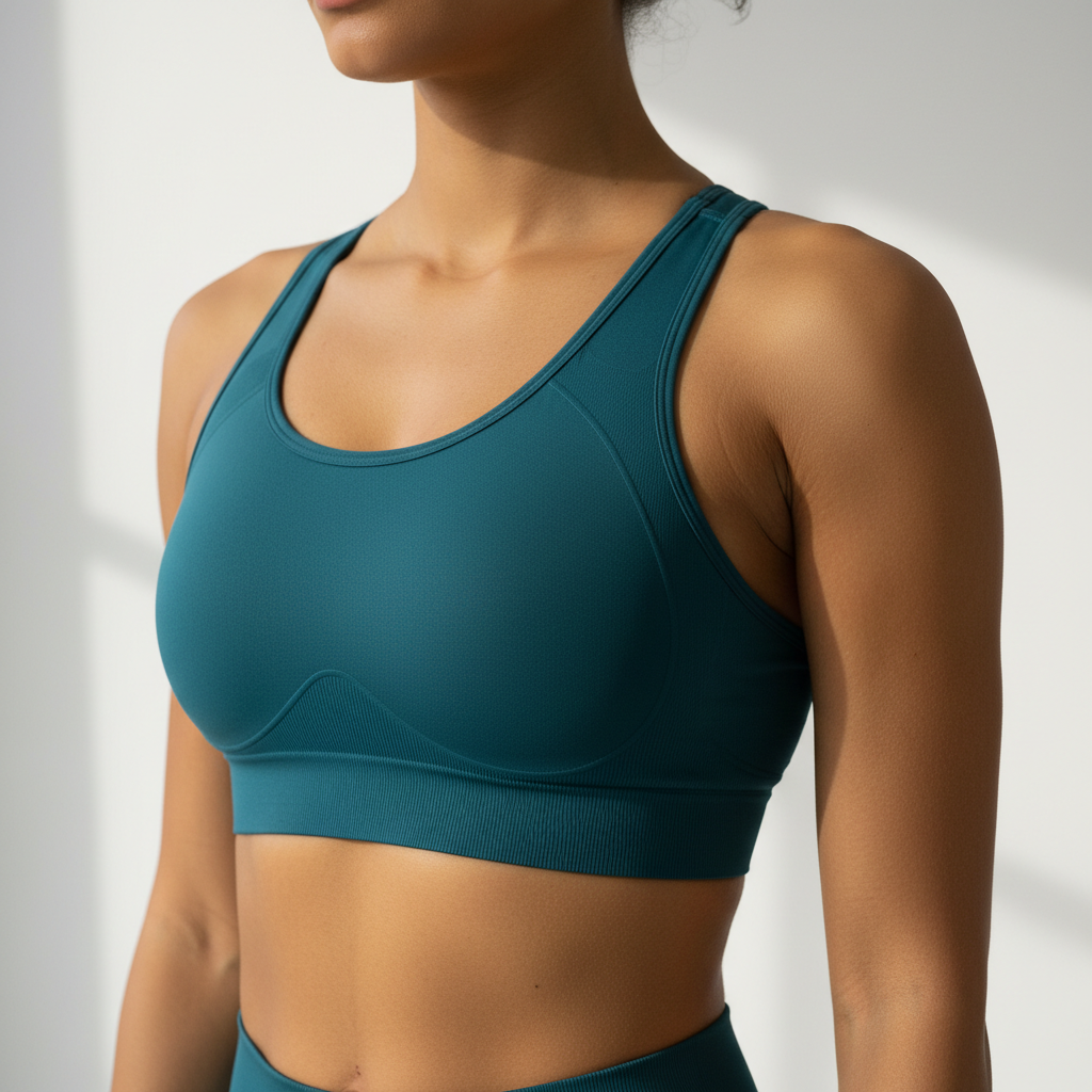 woman wearing bra