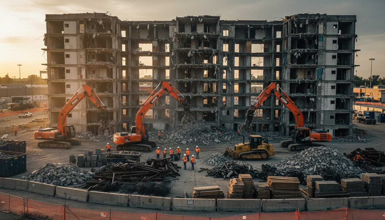 demolition site