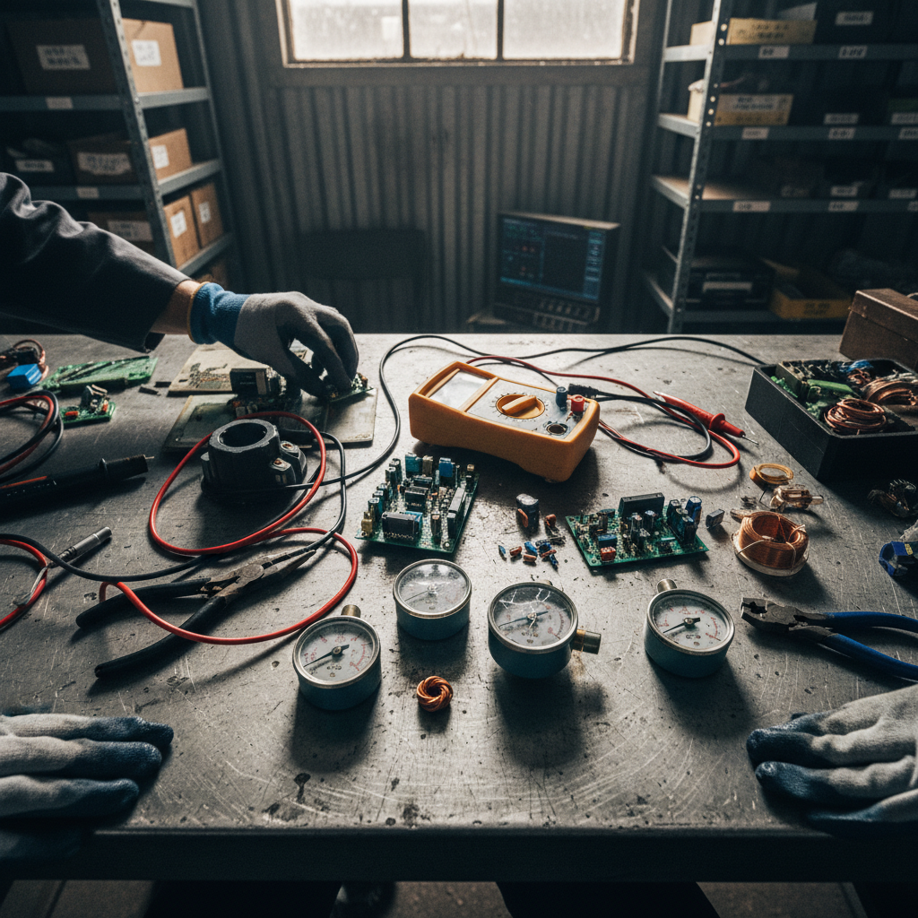 technician with tools