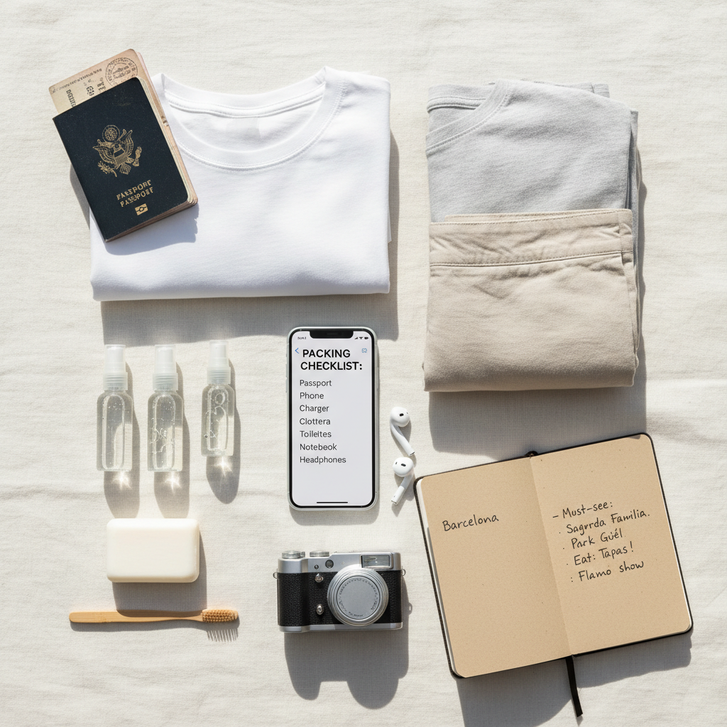 travel packing