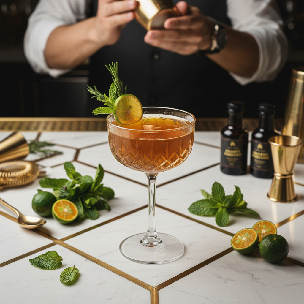local ingredients cocktail