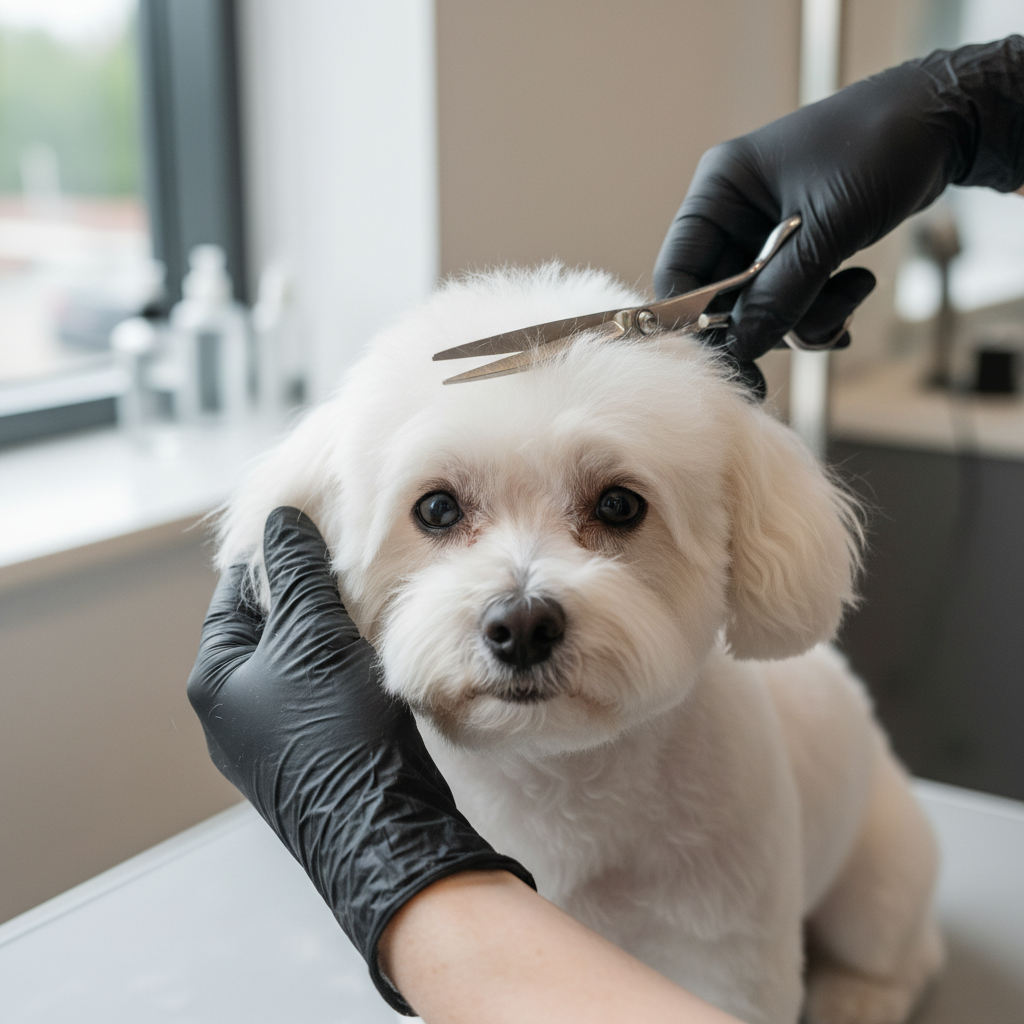 dog show grooming