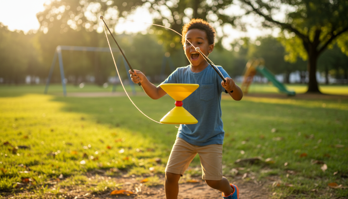 child playing sports