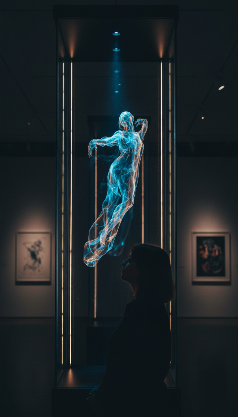 mirror art installation