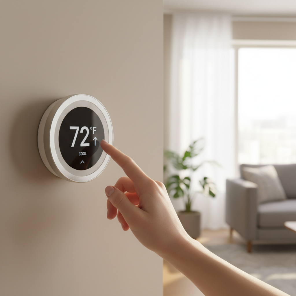 smart home thermostat