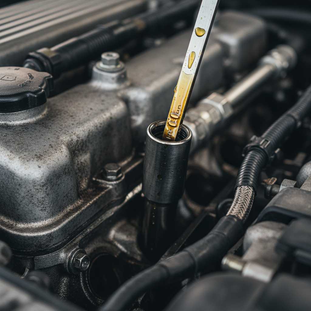 car oil check