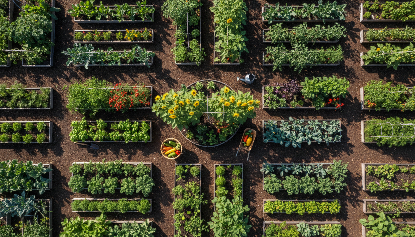 thriving garden