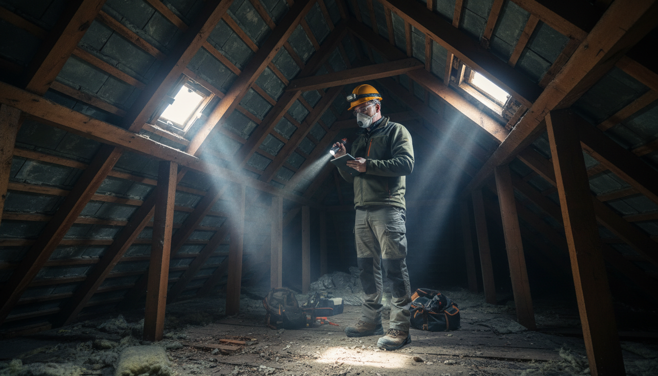 attic inspection