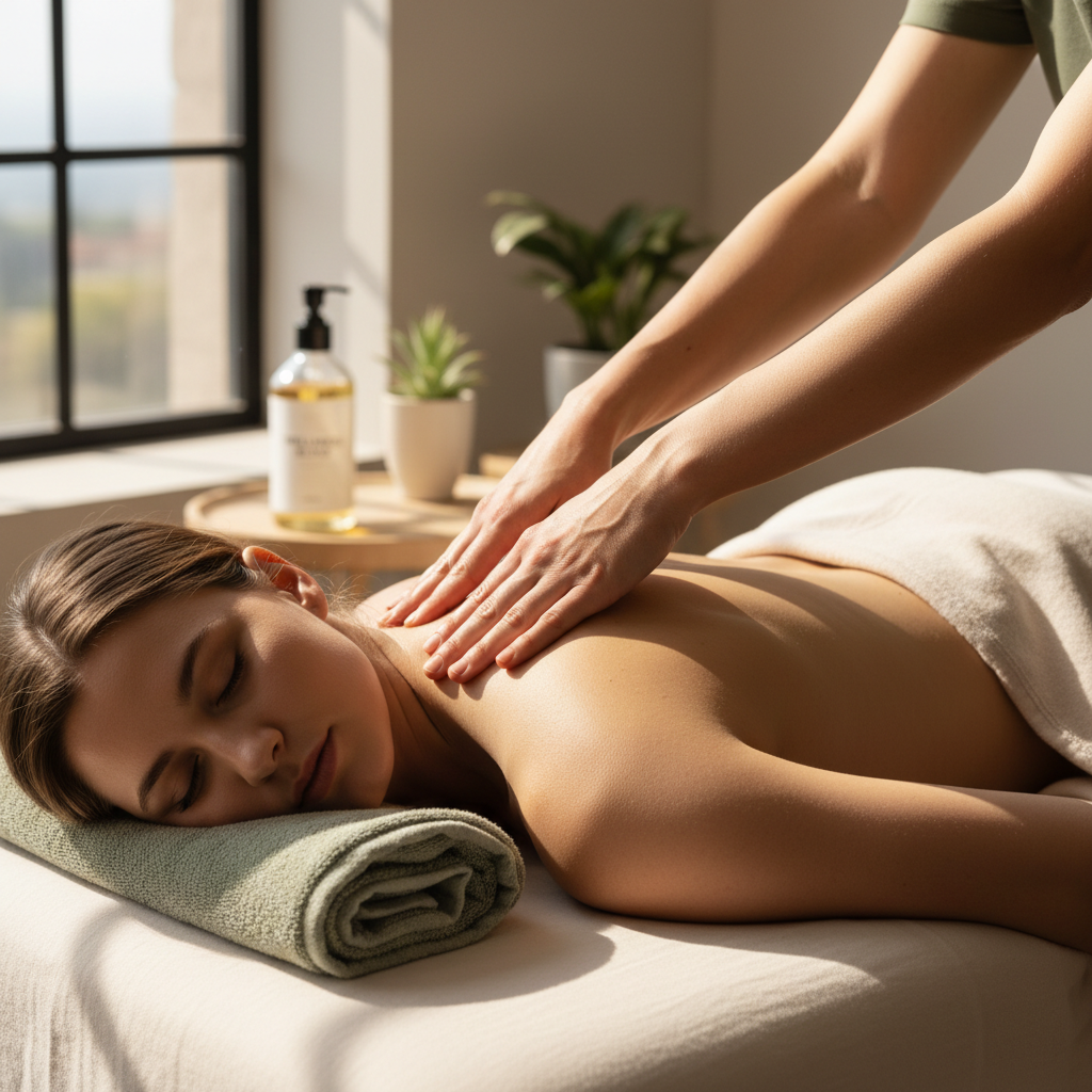 massage therapy preparation