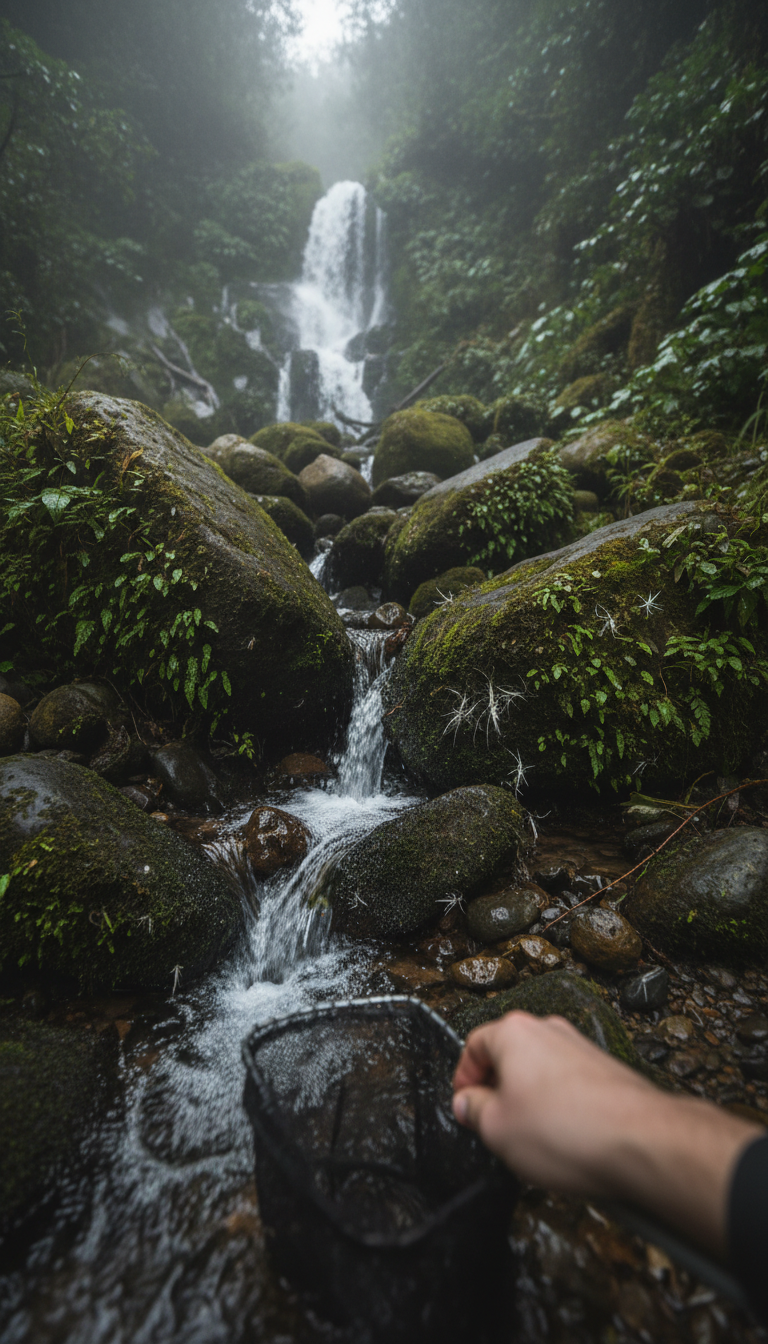 waterfall tropical