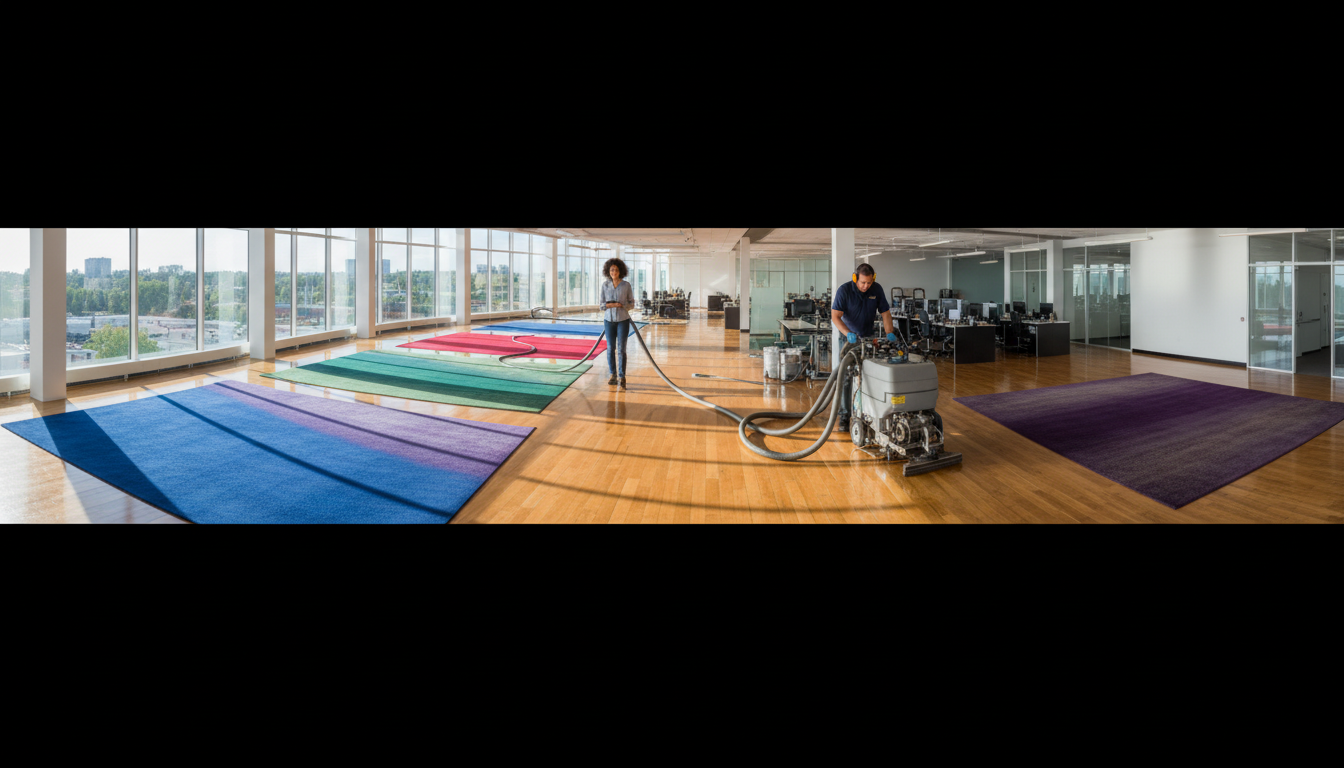 clean office carpets