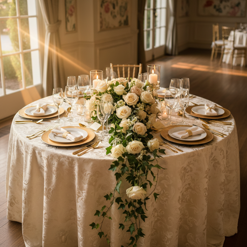 elegant baby shower decor