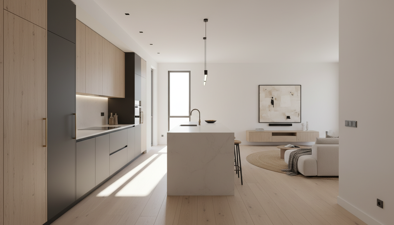 finished home interior