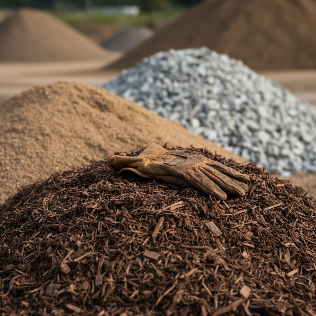recycled landscaping materials