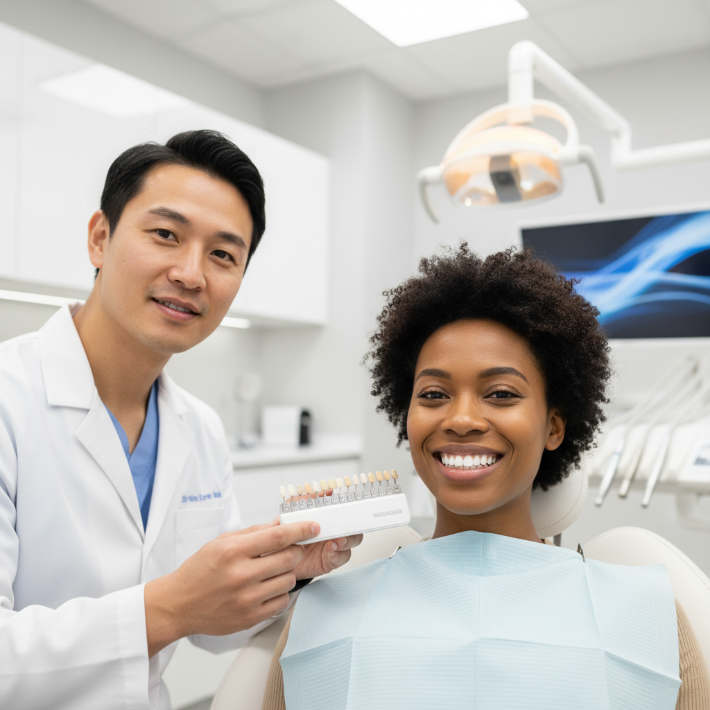 happy dental patient