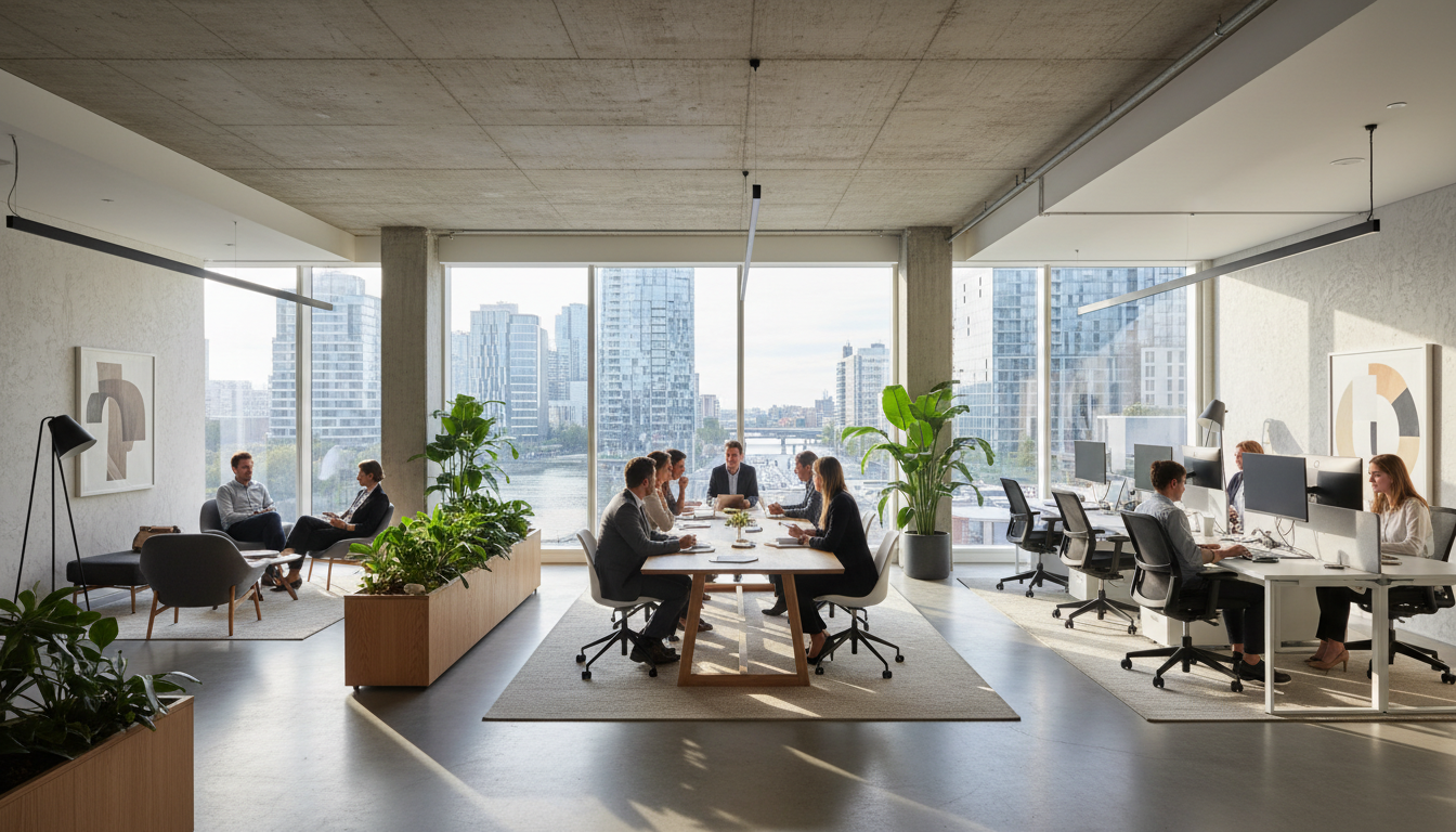 office park landscape