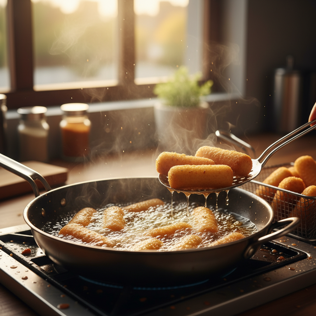 cooking with oil