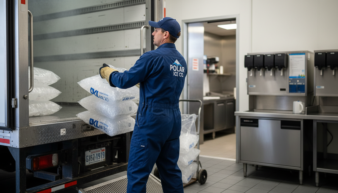 ice delivery truck