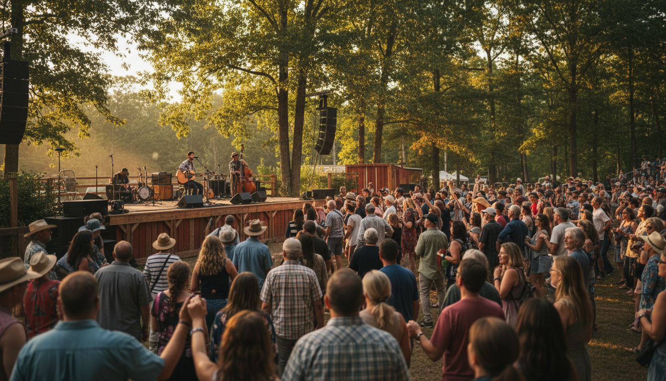 outdoor concert
