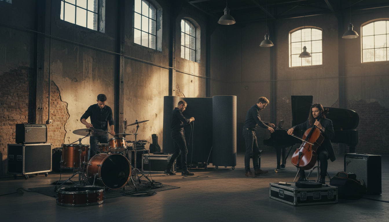stage setup