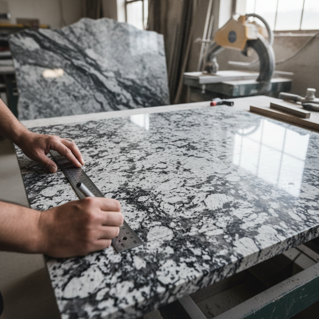 granite cutting