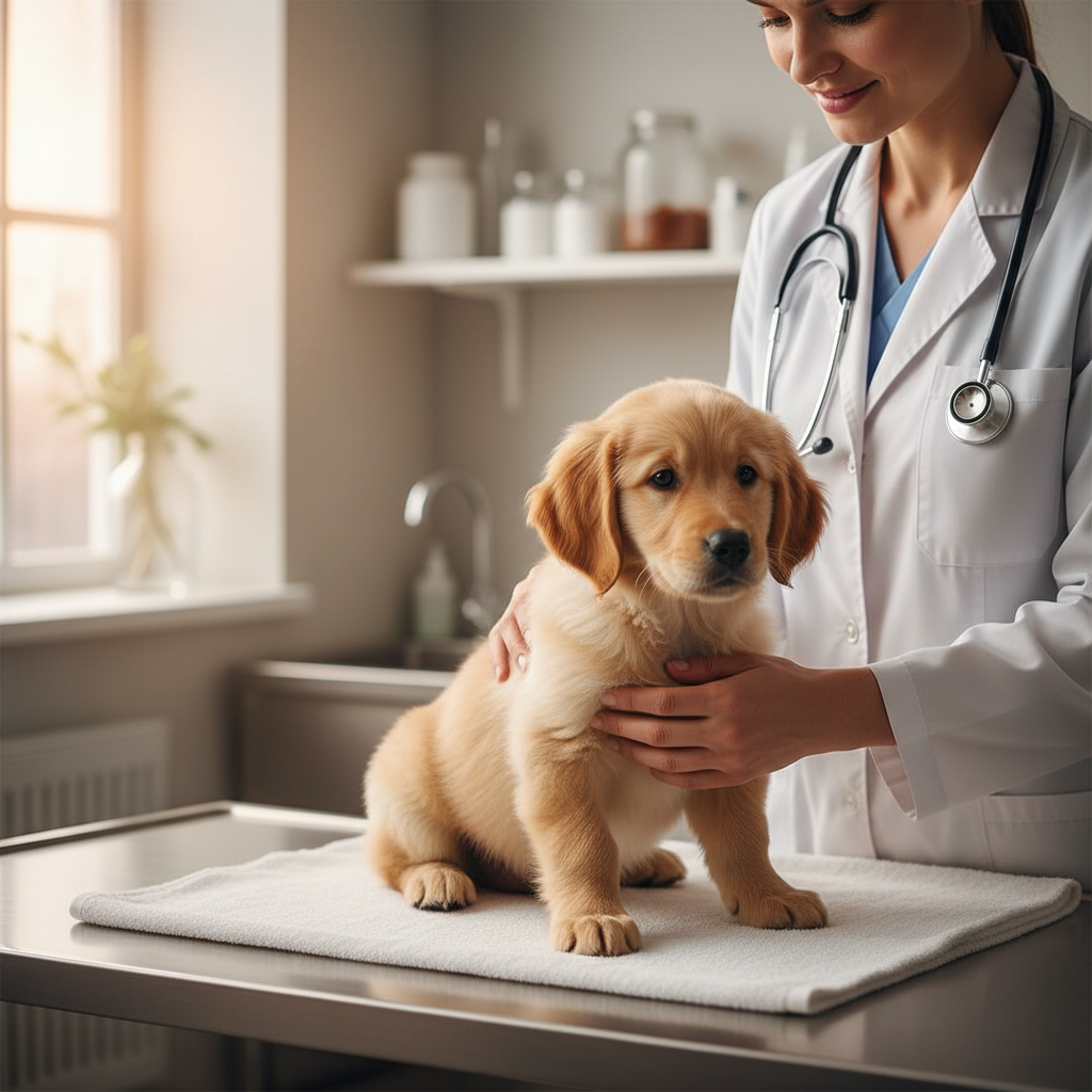 puppy vet