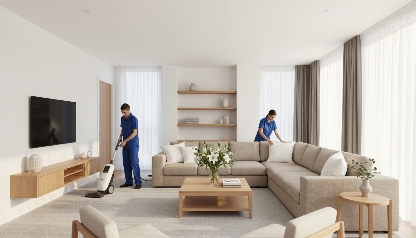 vacation rental cleaning