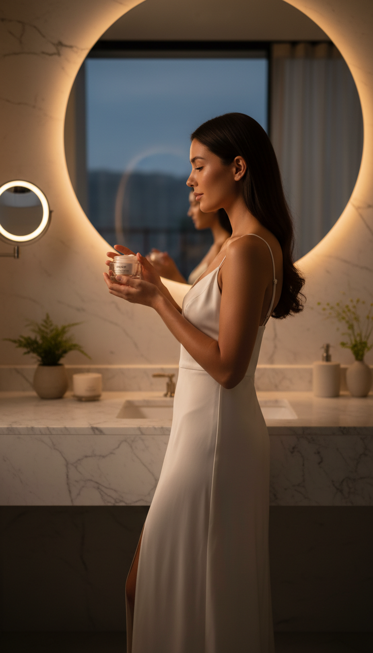 nighttime skincare