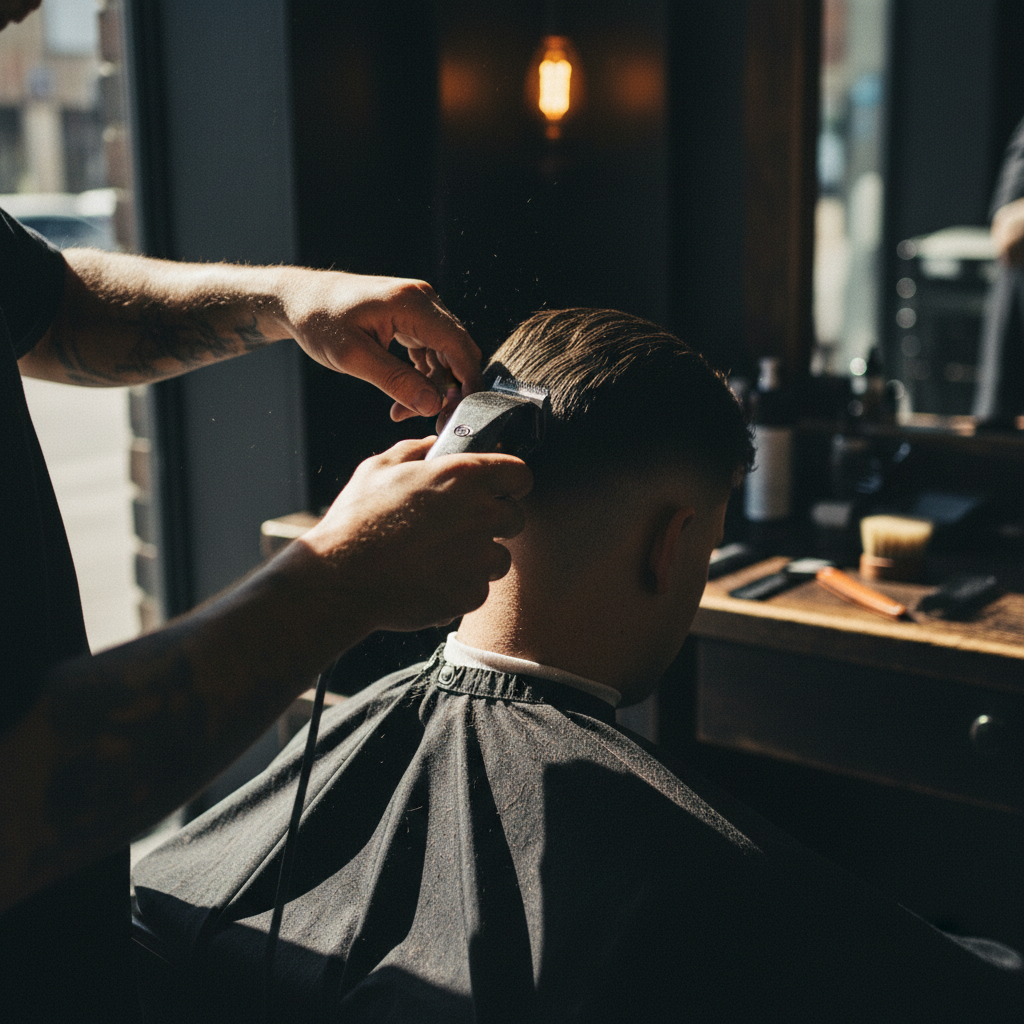 men undercut style