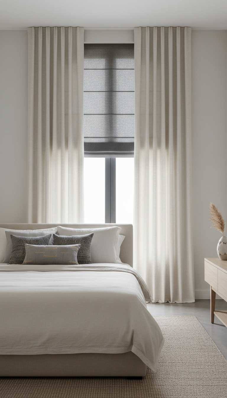 modern drapery
