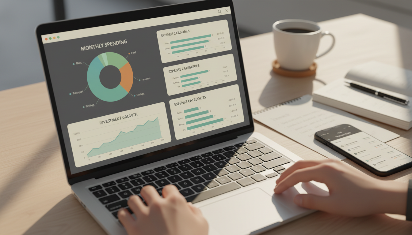 financial dashboard
