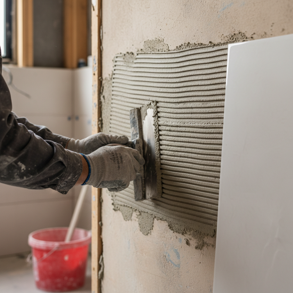 tile installation