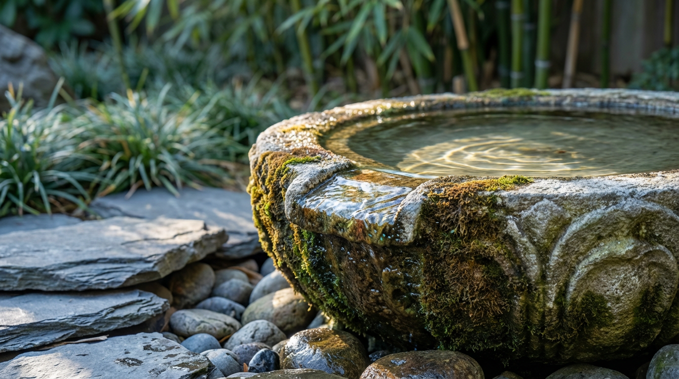 watering garden